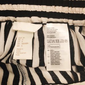 Black & White Striped Shirts